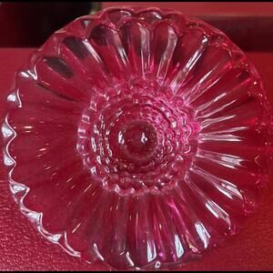 🔮WATERFORD GIFTOLOGY PINK Daisy Paperweight New No Box